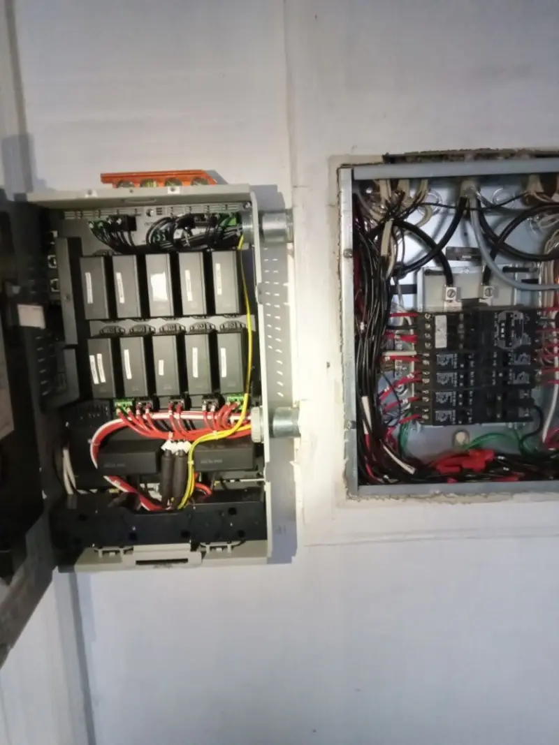 Electrical panel upgrade completed for Indoor Lighting Installation in Westbrook